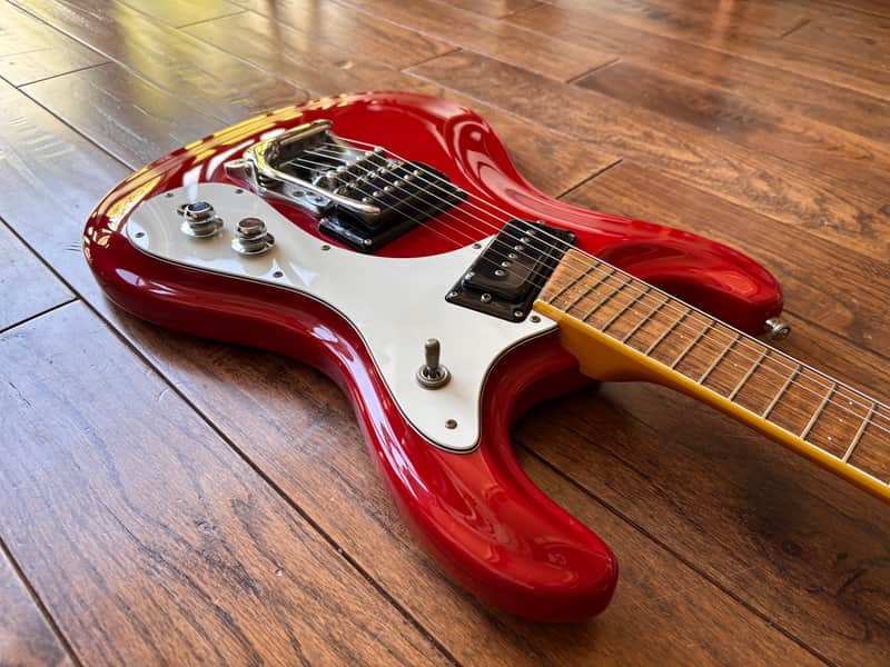 1990s Mosrite The Ventures Vibramute '65 Reissue Electric Guitar