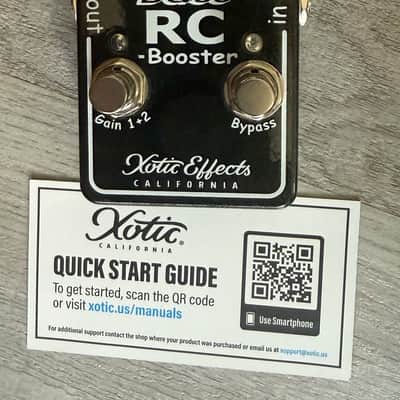Xotic Bass RC Booster V2 2019 - Present - Black image 1