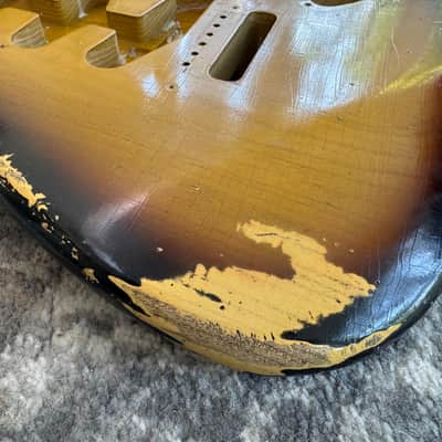 Relic 1 PIECE ASH MJT Stratocaster Body only 3 lbs 8 oz fits Fender image 9