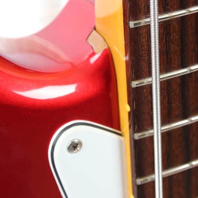 2002 Fender Precision Bass '62 Reissue candy apple red image 12