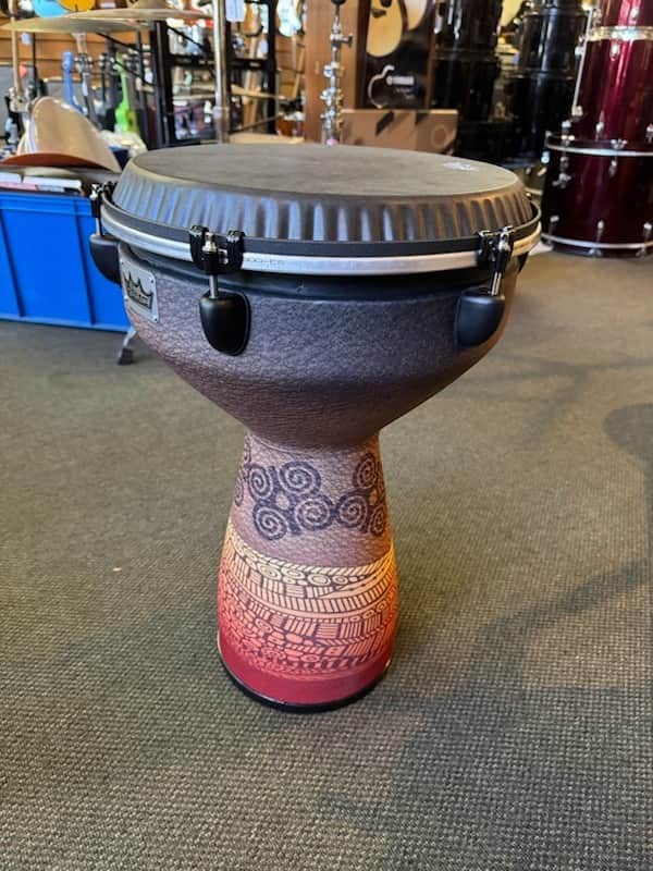 Remo Flareout Djembe - 13-inch Desert Brown image 1