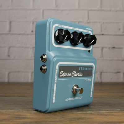 Maxon Vintage Series CS550 Stereo Chorus Guitar Pedal image 3