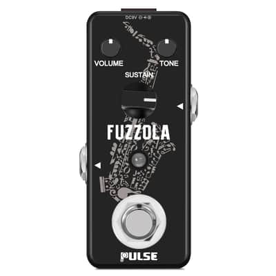Pulse FUZZOLA PT-06 Vintage Classic 70's Fuzz Guitar/Bass Pedal image 1