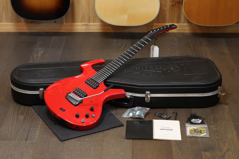 1999 Parker Guitars Fly Deluxe Vibrato Electric Guitar Euro Red + OHSC image 1