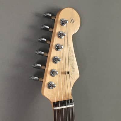 Vintage Fender Japan Strat MIJ 62RI Olympic White Reverse Nitro Relic Neck Hendrix Tribute Rare Guitar 7.6 lb Tweed HSC image 8