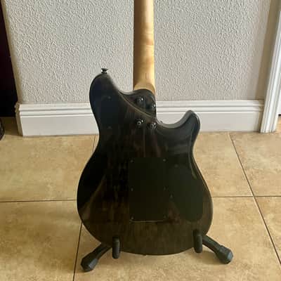 EVH Wolfgang WG Standard Quilted Maple Left-Handed Electric Guitar - Transparent Black w/ Gig Bag image 19