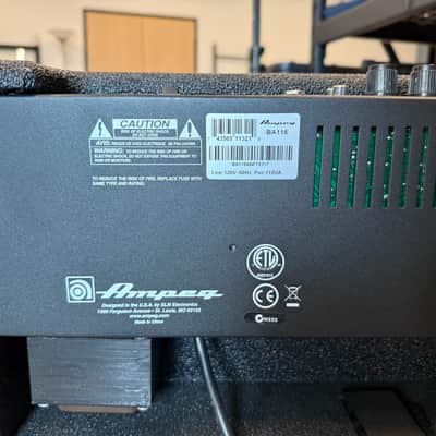 Ampeg BA-115 100-Watt 1x15" Bass Combo 2007 - 2013 - Black image 4