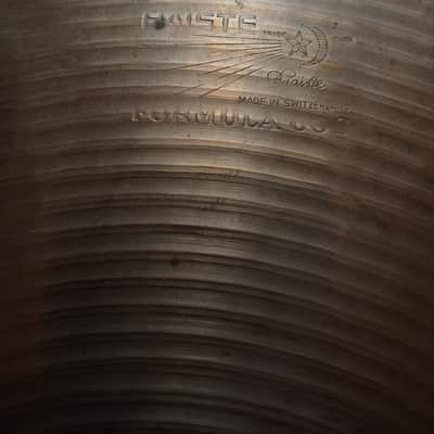 Vintage Paiste Formula 602 19" Medium Ride/Crash (Pre-Serial) - 2052g - Small Crack image 6