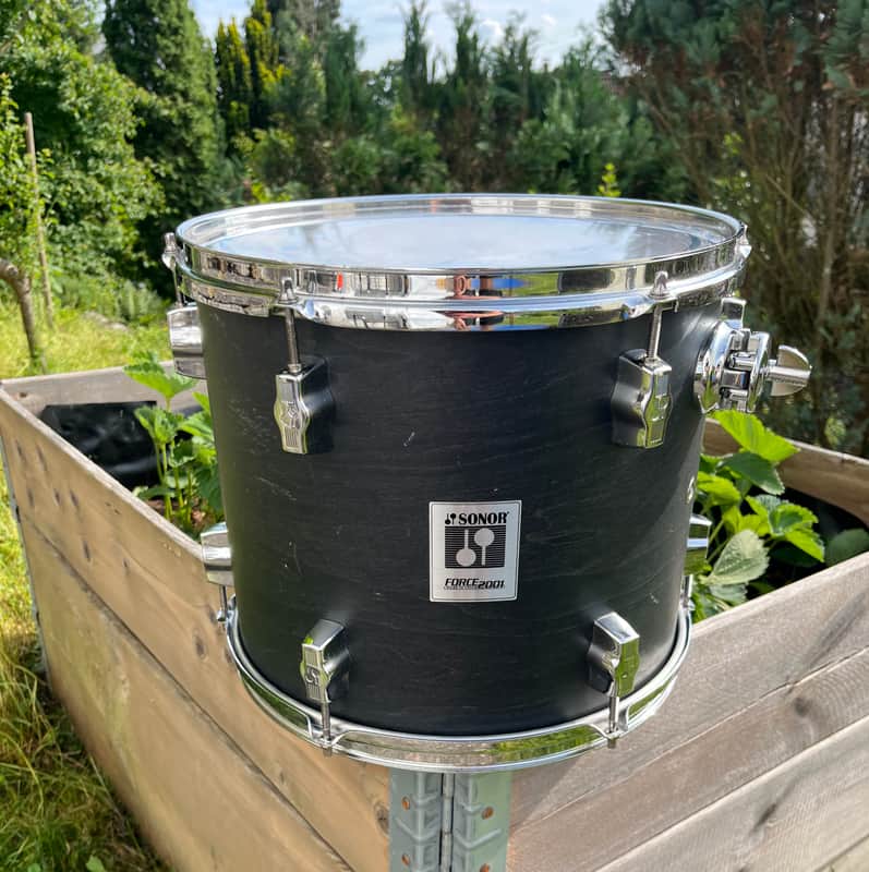 Sonor Force 2001 13x11 Tom - Satin Black image 1