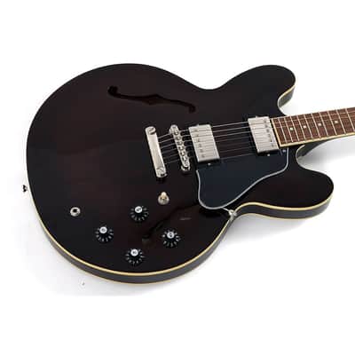 Epiphone Jim James ES-335 Semi-Hollow Electric Guitar Regular Seventies Walnut image 3