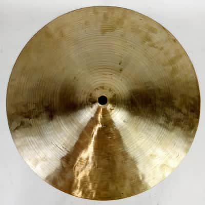 13" Paper-Thin 536/550g Chinese Hammered Hi-Hat Cymbals B20 Bronze image 5