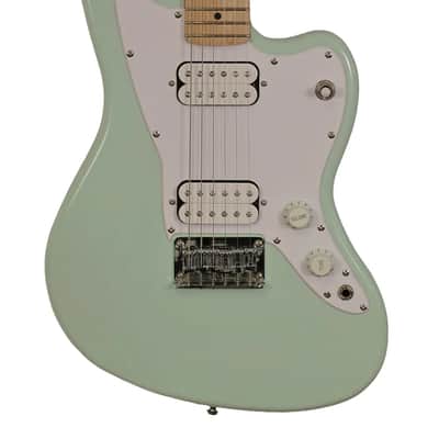 Squier Mini Jazzmaster HH 2020 - Surf Green image 3