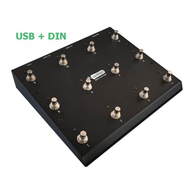 ActitioN 12 Button Universal USB+DIN Programmable MIDI foot controller, footswitch image 1