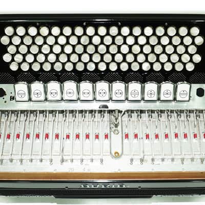 Adria Cromaton IV.A Grand Luxe 5 Row Button Accordion 120 Bass, made in Italy, Cassotto, C Griff, includes Straps and Hard Case, 2715 image 15