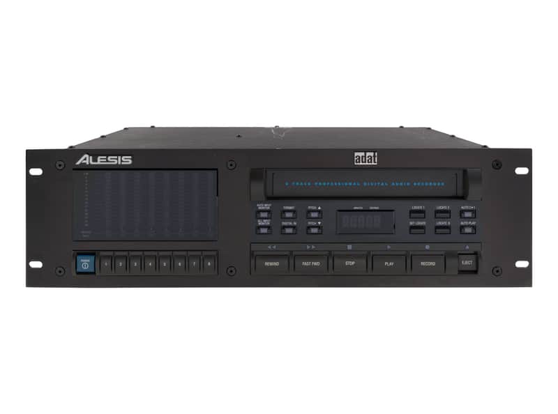 Alesis ADAT 8-Track 16-Bit 8-Track Digital Audio Recorder image 1