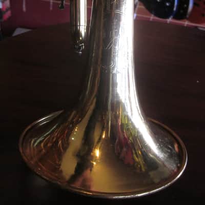 Vintage 1960 Conn Director Brass Bb Cornet with Vincent Bach 7C Mouthpiece & Constellation 7B-N Mouthpiece w/ Hard Case image 8