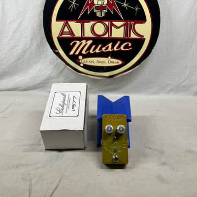 Echopark Gold Edition 1977 Transparent Overdrive Pedal with Box image 1