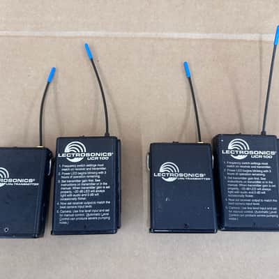 Pair: Lectrosonics LMA Bodypack Transmitter & UCR100 Receiver - Block 26 - READ image 2