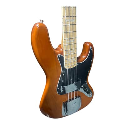 Fender Custom Shop 1975 NOS Jazz Bass, Faded Walnut/BEM *IN STOCK* image 3