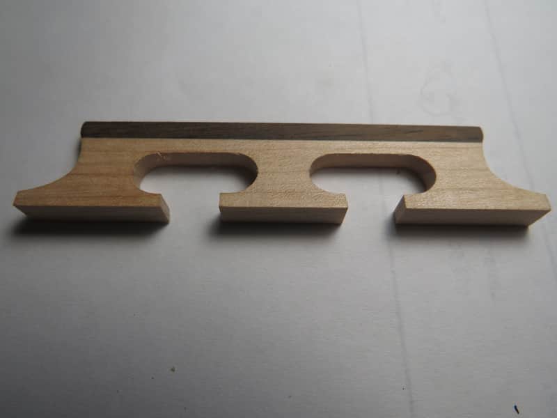 no name banjo 4 string banjo bridge Golden Gate 4 string banjo bridge image 1