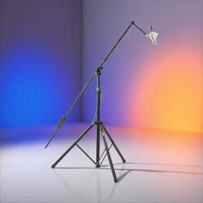 On-Stage SB9600 Tripod Studio Mic Boom Stand w/ 7" Mini Boom Extension â€“ Heavy Duty image 3