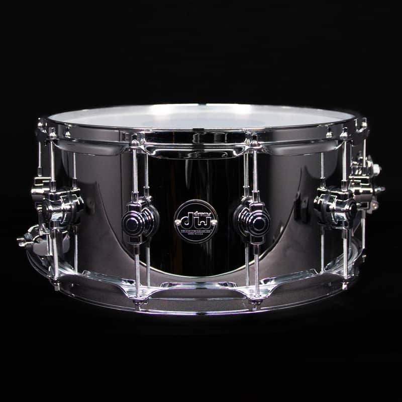 DW 14" x 6.5" Performance Series Chrome over Steel Snare Drum image 1