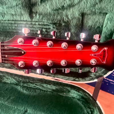 Burns Double Six red 12 String Reissue 2010s - Sunburst image 3