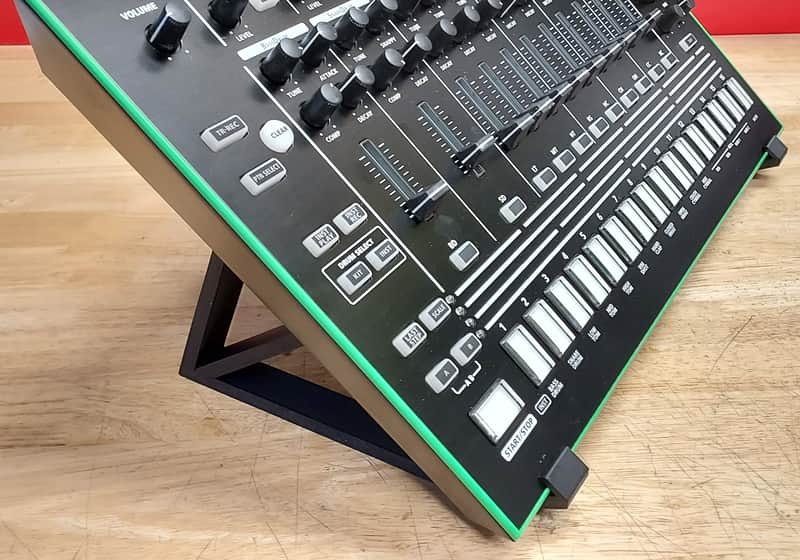 The Analog Source 40 Degree Angled Desktop Stand For Roland TR-8 Rhythm Performer Drum Machine image 1