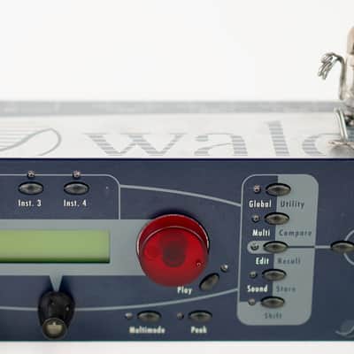 Waldorf Micro Q Synthesizer Rack Blau + Neuwertig + 1,5 Jahre Garantie image 4