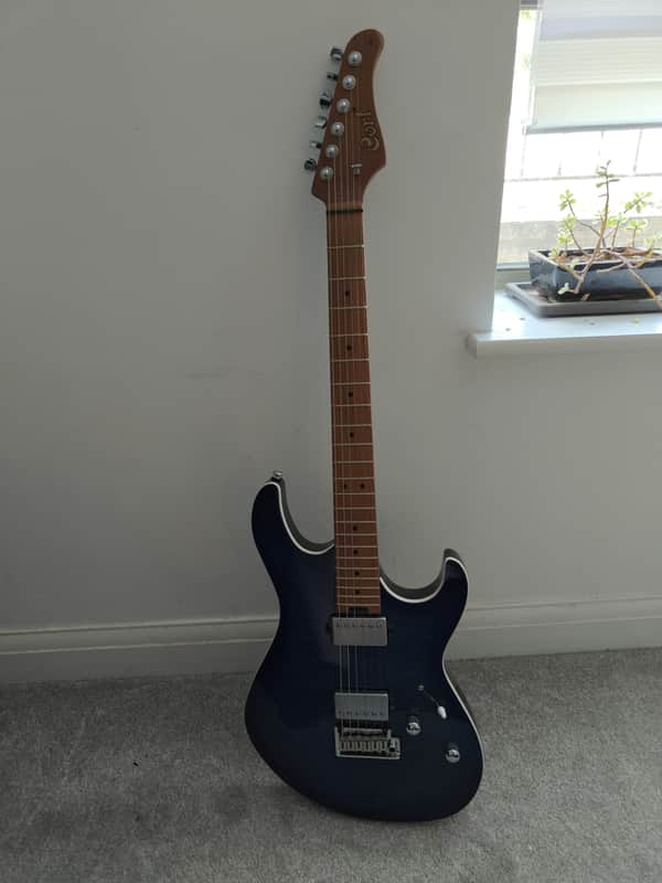 Cort G290 FAT II 2022 - Present - Bright Blue Burst image 1