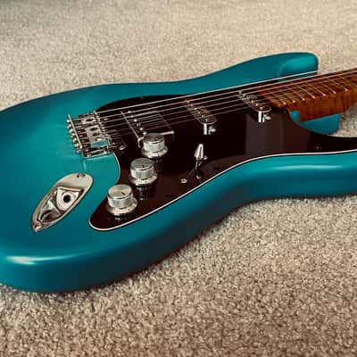 Custom Stratocaster New - Teal image 6