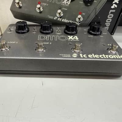 TC Electronic Ditto X4 Looper With Box 2016 - Present - Black image 3