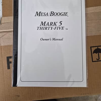 Mesa Boogie Mark V 35 - 1X12 Combo (Black Taurus) image 13