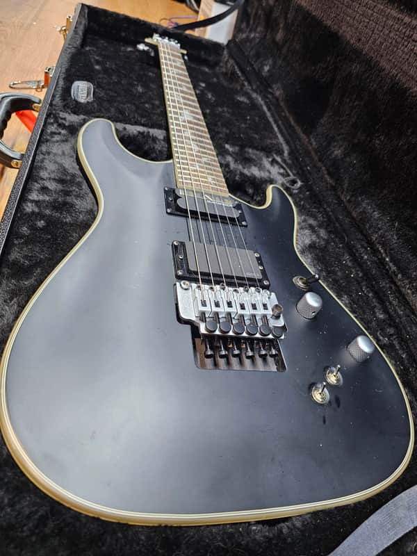 Schecter Damien Platinum-6 FR S Sustainiac 2013 - Present - Satin Black image 1