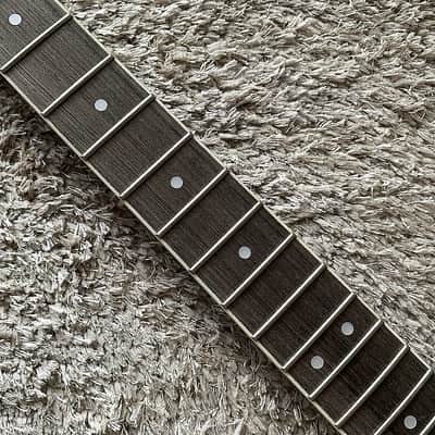 Les Paul LP Style Black Guitar Maple Neck and Rosewood Fretboard image 5