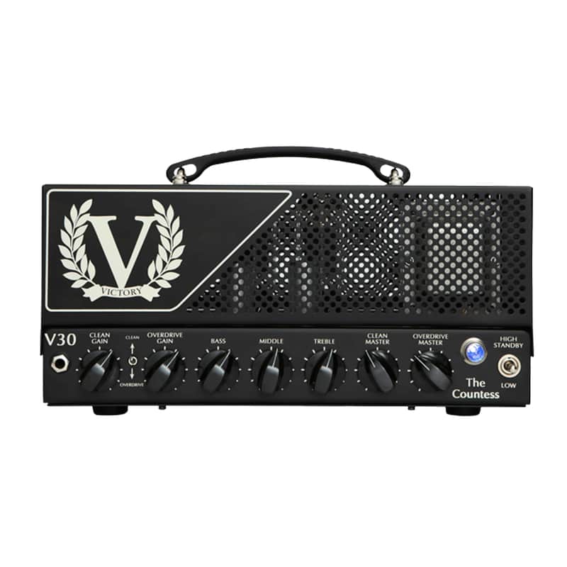 Victory Amps V30 The Countess Compact Series 2-Channel 42-Watt Guitar Amp Head image 1