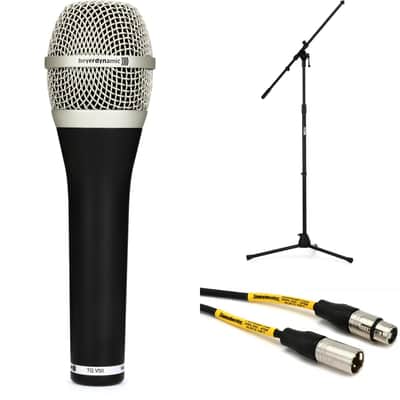 Beyerdynamic TG V50d Cardioid Dynamic Vocal Microphone with Stand and Cable image 1