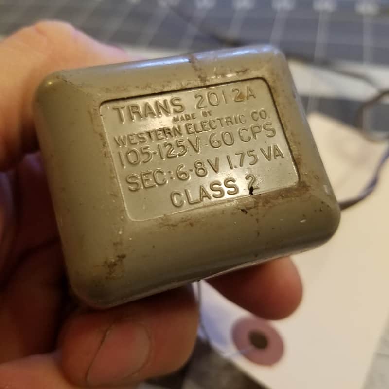Western Electric 2012A class 2 Transformer 10 V Vintage Power