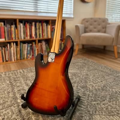 Fender American Standard Jazz Bass 1989 - 1994 - Brown Sunburst image 4