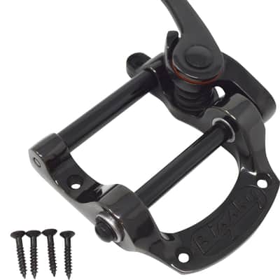 Bigsby B5B Vibrato/Tremolo Tailpiece, Black image 1