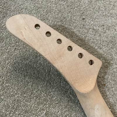 DIY Banan Head Guitar Maple Wood Neck image 3