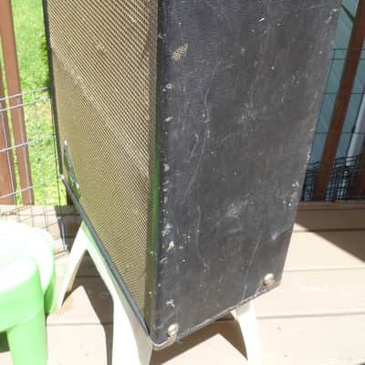 1966 Fender Bandmaster Loaded Speaker Cabinet - 2x12 / Blackface image 13