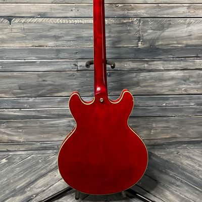 Used Ibanez 1981 MIJ Artist AS-50 Semi Hollow Electric Guitar with Case - Red image 5