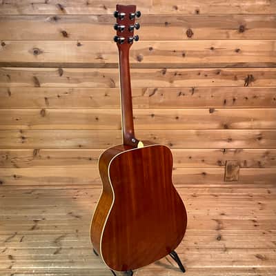 Yamaha FG-TA TransAcoustic Dreadnought Acoustic Electric Guitar USED - Vintage Tint image 5