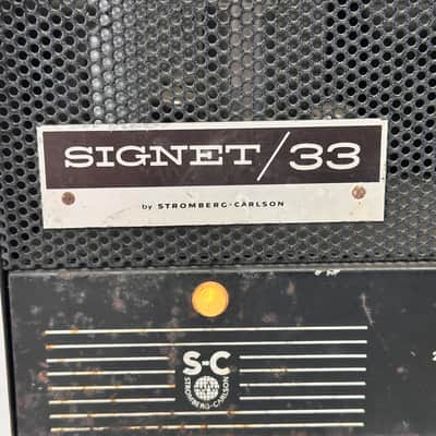 Stromberg Carlson SAU 33 Signet Tube Amp Vintage image 3