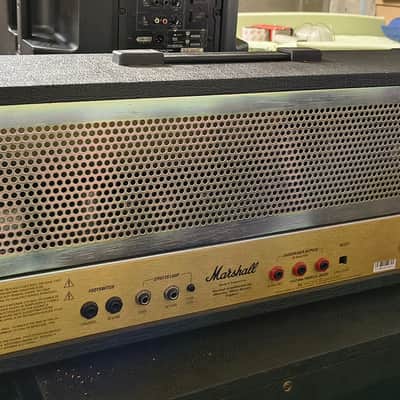 Marshall Marshall JCM 2000 DSL 50 Head + Marshall 1960A 4x12 Cabinet - Made in UK 2000s image 4