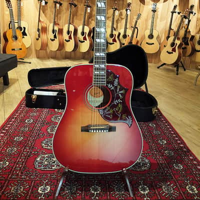 Gibson Limited Edition Maple Hummingbird 2014 Vintage Cherry image 3