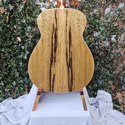 Wilhelm Guitars Black Limba, German Spruce OM Acoustic Guitar image 10