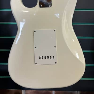 Squier Pro-Tone Stratocaster Olympic White 1997 Electric Guitar image 15