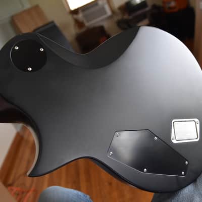 ESP E-II Eclipse BB, 2020, Black Satin with EMG's, Nice condition image 2